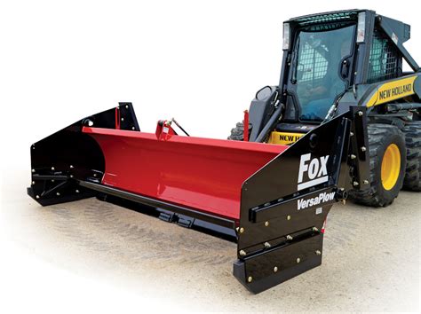 skid steer attach snow plow|skid steer snow removal attachments.